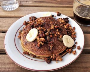 Pancakes at Les Bols d'Antoine in Paris