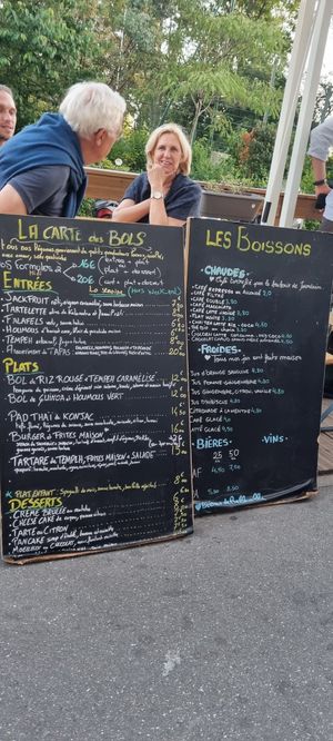 Menu at Les Bols d'Antoine in Paris