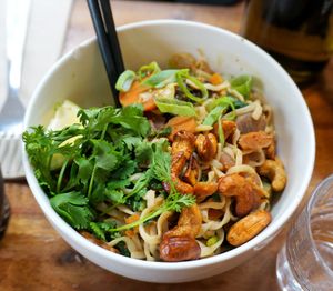 Pad Thai w/Konjac noodles at Les Bols d'Antoine in Paris