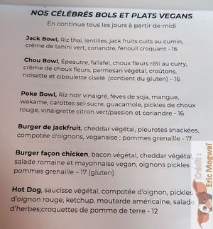 Main course at Les Bols d'Antoine in Paris