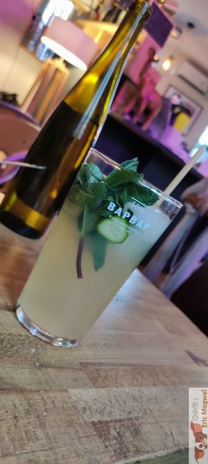 Home made juice at Les Bols d'Antoine in Paris