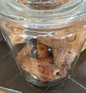 Matcha & raspberry financiers at Les Bols d'Antoine in Paris