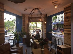 Inside at Les Bols d'Antoine in Paris