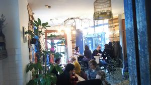 Inside at Les Bols d'Antoine in Paris