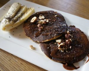 Pancakes at Les Bols d'Antoine in Paris