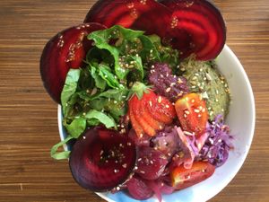 Bouddha bowl at Les Bols d'Antoine in Paris