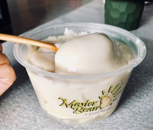 Tauhuey at Master Bean Soya Bean Products in North Singapore