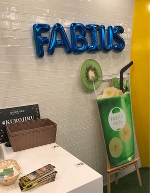 Cafe interior  at Fabius Cafe in Tokyo