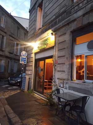 Outside at The Wild Note in Bordeaux