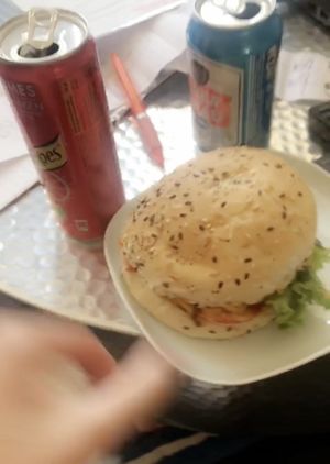 Wild burger at The Wild Note in Bordeaux