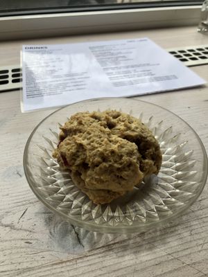 Strawberry peanut scone (3,10€) - pretty fluffy and yum   at Cafe Largo in Berlin