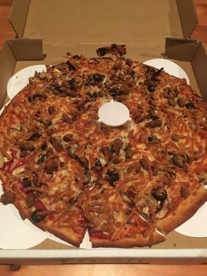 Vegan Pizza at Fresh Brothers in Newport Beach