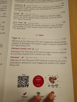  at Crudo Fa La Pizza in Turin