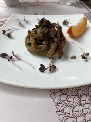 Entrada de cogumelos   at Donna Pinha in Santo Antonio Do Pinhal