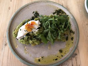 Sweet chilli avo at Avobar in London