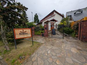 Outside at Mudra in Esquel