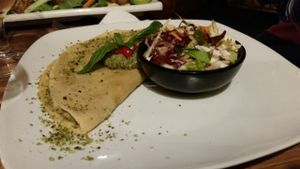 pistacchio crepes at Haiku in Catania