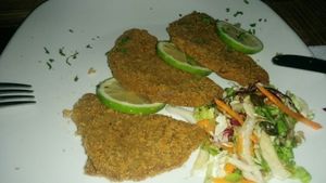 seitan alla milanese at Haiku in Catania