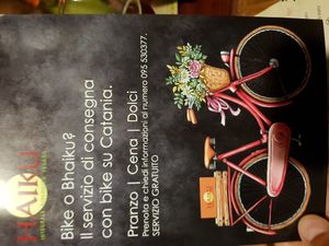 consegna a domicilio  at Haiku in Catania