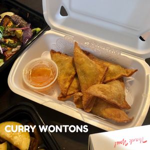 Curry Wontons at Thai House in Bakersfield