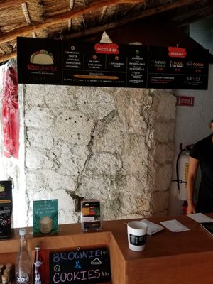 Menu at Ta'consciente in Playa Del Carmen