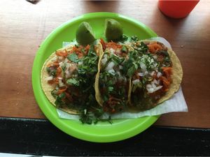 Carrot tacos (they don’t taste like carrots) were my favorite! So good I had 10 at Ta'consciente in Playa Del Carmen