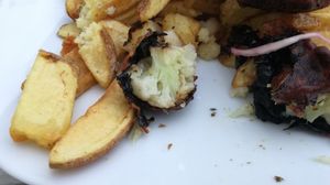 Inside of indian "fish" at The Fish & The Chip in Leicester