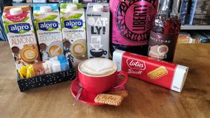 Vegan milks, including the best - Oatly!! at d20 Board Game Cafe - Watford in Watford