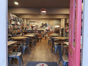 Front room at d20 Board Game Cafe - Watford in Watford