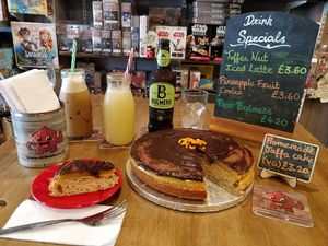 Vegan Jaffa Cake at d20 Board Game Cafe - Watford in Watford