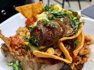 mexican kumpir at Erdapfel in Hamburg