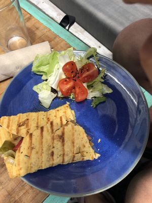 burrito  at Grow Café in Tarifa