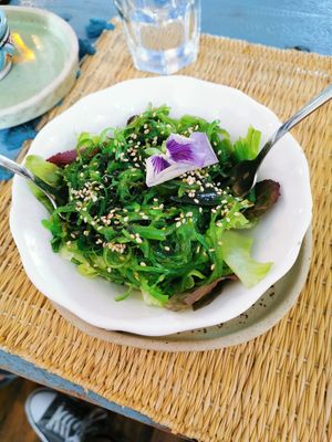 Algae salad at Grow Café in Tarifa