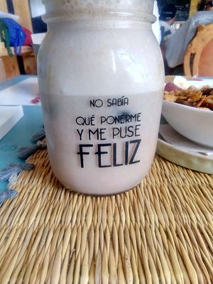 Batido at Grow Café in Tarifa