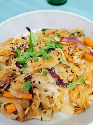 Noodles at Grow Café in Tarifa