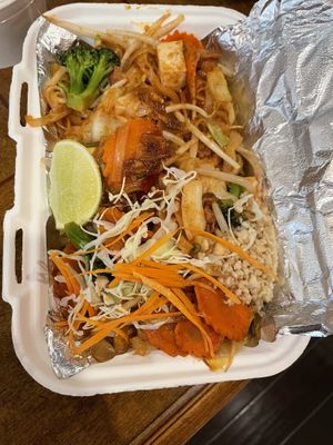 Pad Thai  at Thai Vegan in Beverly Hills