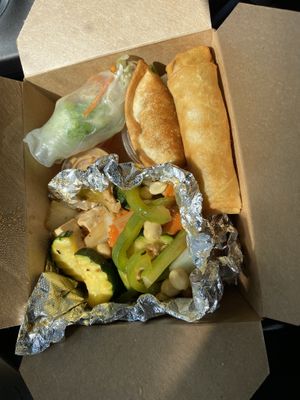 Lunch combo at Thai Vegan in Beverly Hills