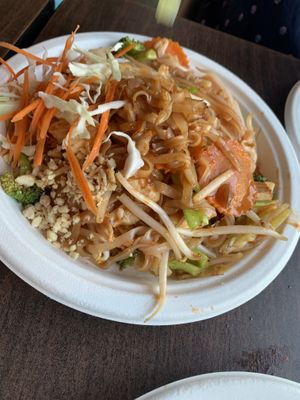 Pad Thai   at Thai Vegan in Beverly Hills