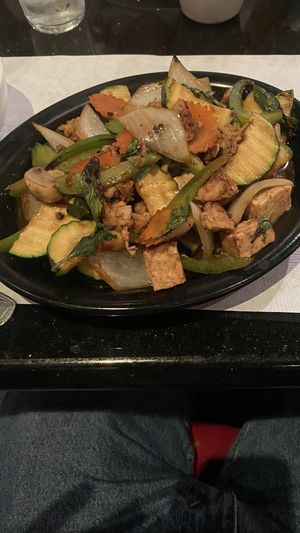 Pad krapow   at Thai Vegan in Beverly Hills