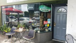 Outside at Thai Vegan in Beverly Hills