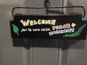 outside at Thai Vegan in Beverly Hills