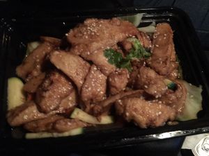 Teriyaki Chicken(does not come with rice) at Thai Vegan in Beverly Hills