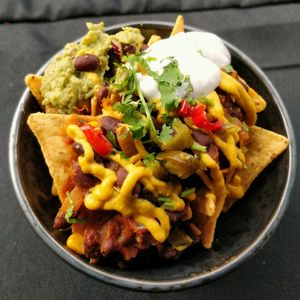 Nachos at Harissa in Hobart