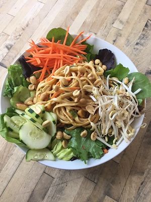 Spicy Peanut Noodle Special at Veggie Go-Go in Wappingers Falls