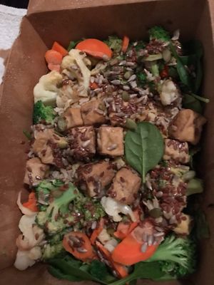 Again, I honestly don’t remember what it was called... but it had an awesome variety of veggies 😊 at Veggie Go-Go in Wappingers Falls