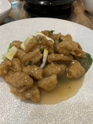 Lemon chicken  at Vegera in Moonah