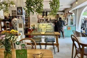 Counter  at Dharma Coffee & Juice in Ubud