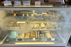 Dessert case  at Dharma Coffee & Juice in Ubud