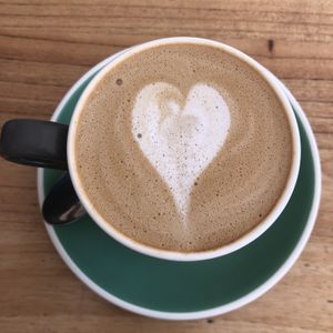 Cappuccino  at Dharma Coffee & Juice in Ubud