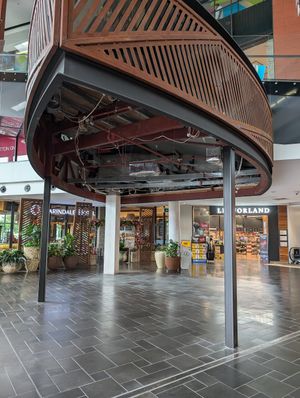 The restaurant use to be located here at Coco Bliss in Carindale